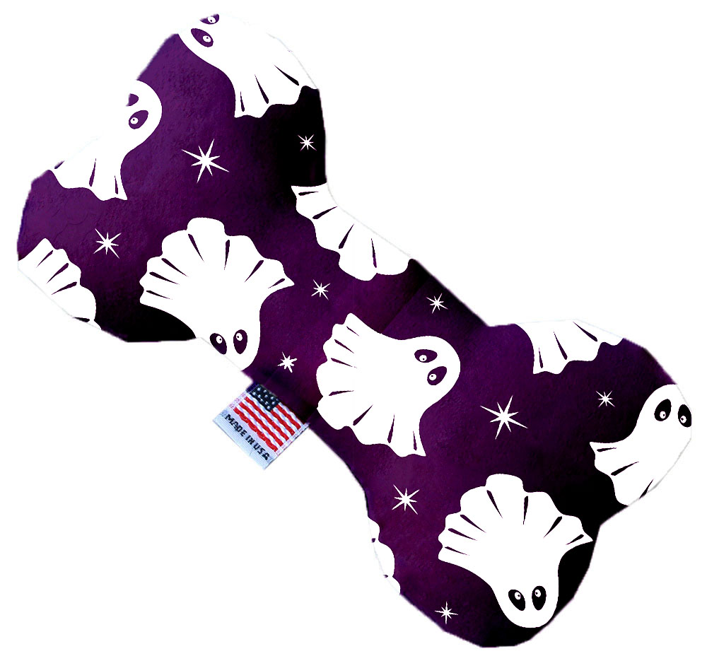 Ghosts on Purple 6 Inch Bone Dog Toy